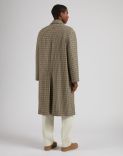 Cappotto doppiopetto fantasia in lana cashmere 4