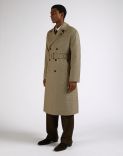 Attitude double-breasted wool trench coat with waist belt 2