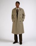 Attitude double-breasted wool trench coat with waist belt 3