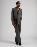 Attitude loose-fitting shirt in grey vaiella fabric 3