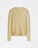 Yellow long-sleeve crew-neck sweater 1