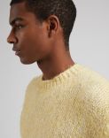 Yellow long-sleeve crew-neck sweater 5