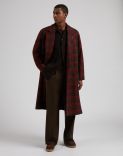 Miami brown trousers in flowing pure wool fabric 3