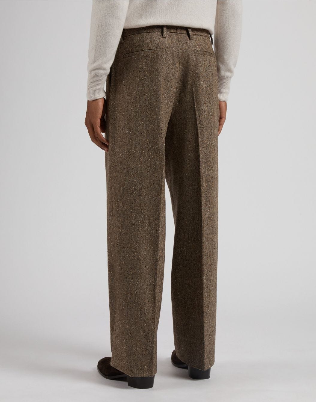 Miami trousers in Donegal tweed 