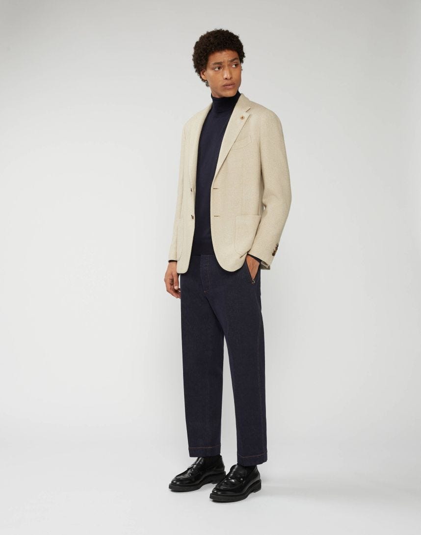 Bi-Stretch Wool Blazer